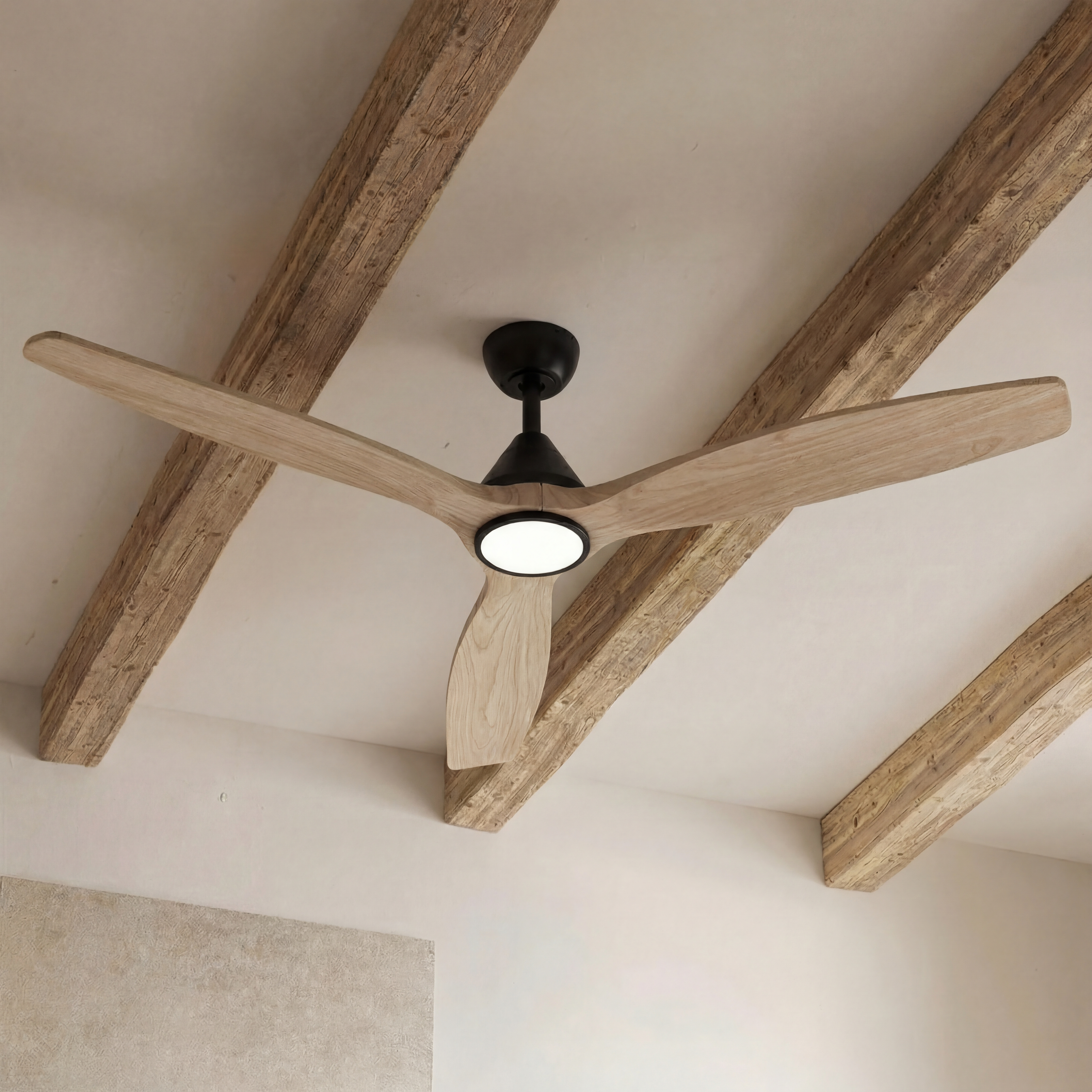 Dolomiti Ventilador de Techo Madera (132 cm / 112 cm)