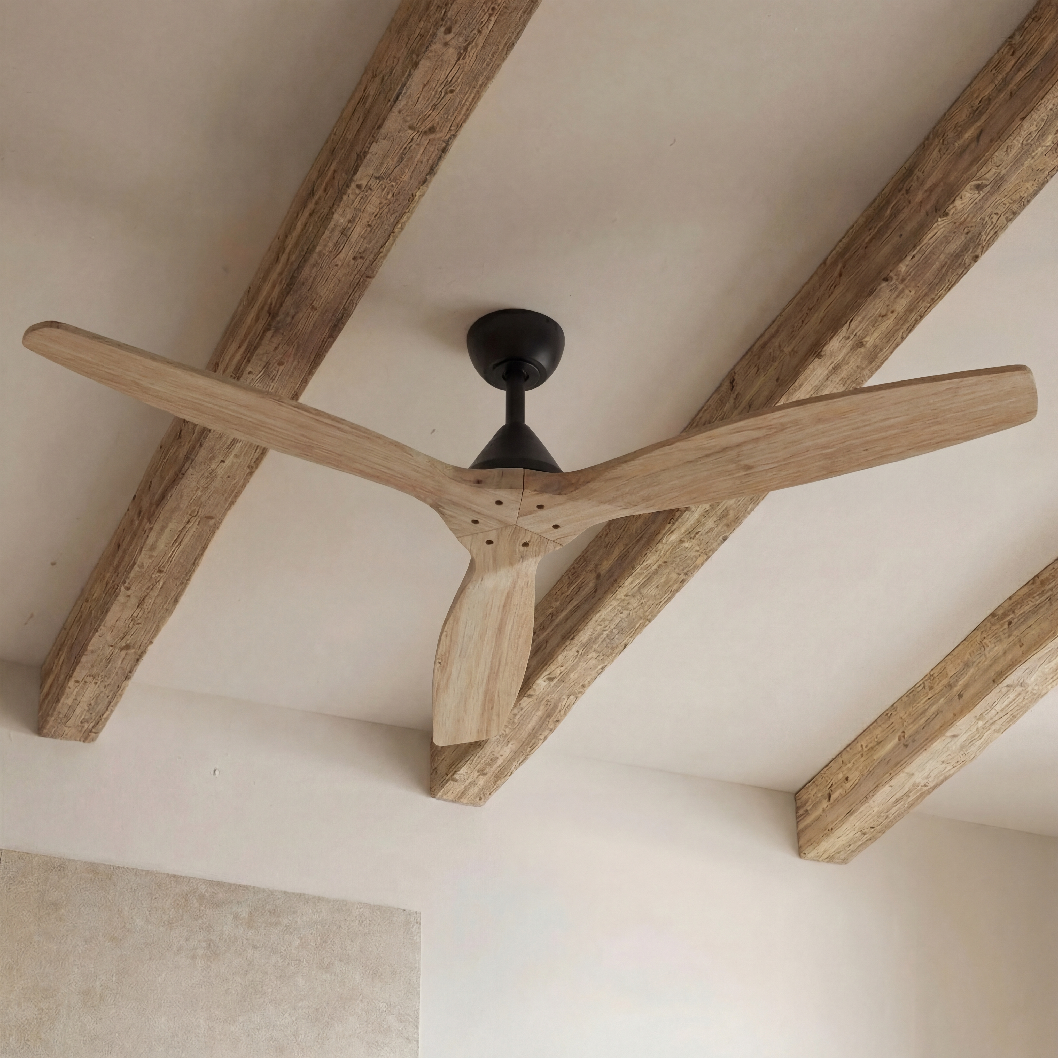 Dolomiti Ventilador de Techo Madera (132 cm / 112 cm)