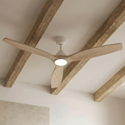 Dolomiti Ventilador de Techo Madera (132 cm / 112 cm)