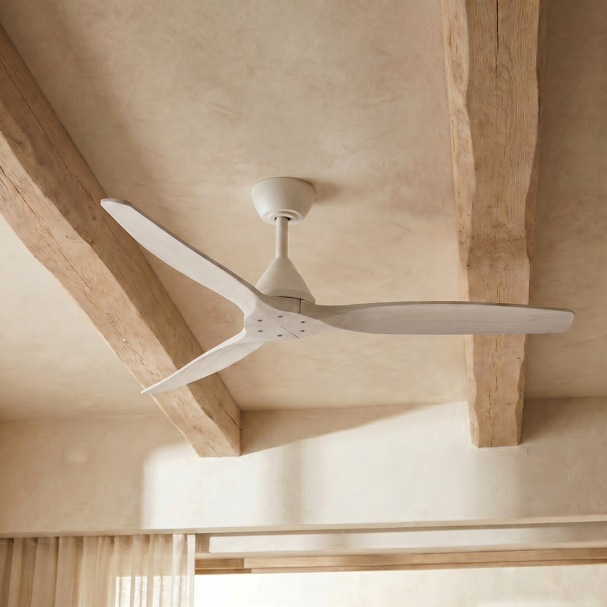 Dolomiti Ventilador de Techo Madera (132 cm / 112 cm)